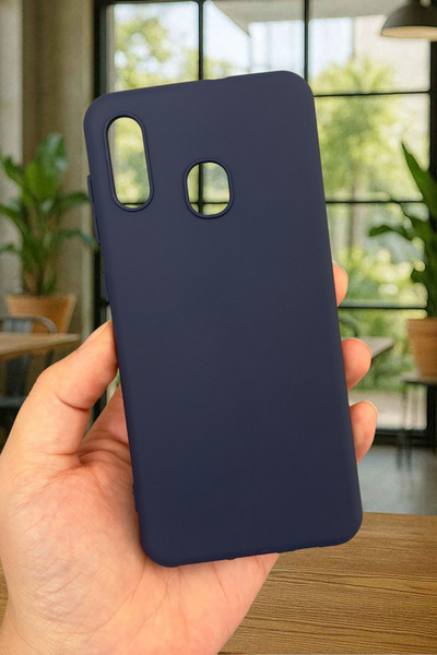 Vip Case Samsung Galaxy A20 Silikon Darbe Emici Klasik Korumalı Rubber Kılıf
