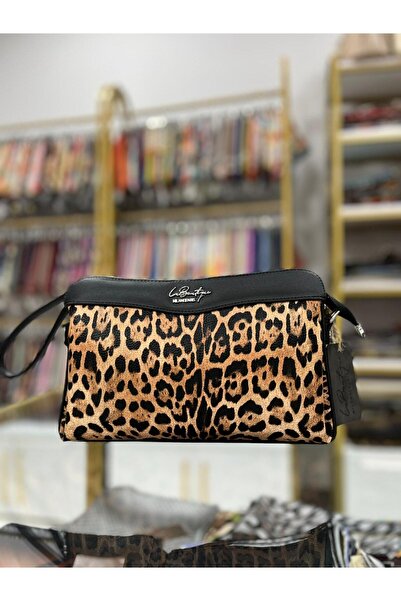 LA BOUTIQUE Geantă Leopard Maro ARL210606