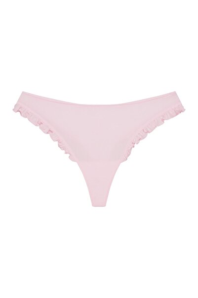 Bloovii Women's G-String Thong Panties with Frill Cute & Sexy | Allisia