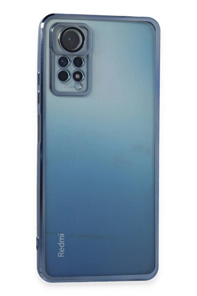 NURTON حافظة هاتف Xiaomi Redmi Note 11 Pro من السيليكون مع عدسة - أزرق فاتح-(5796) - VOANFD9753-9502