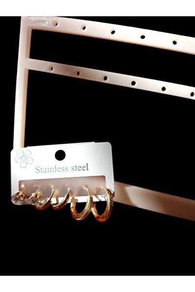 Celestia مجموعة أقراط متعددة الحلقات