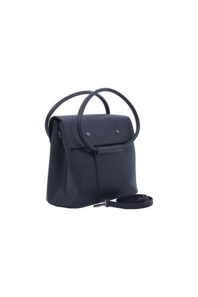 AZZURA Geantă Angel, piele 100% naturala, negru, 8056