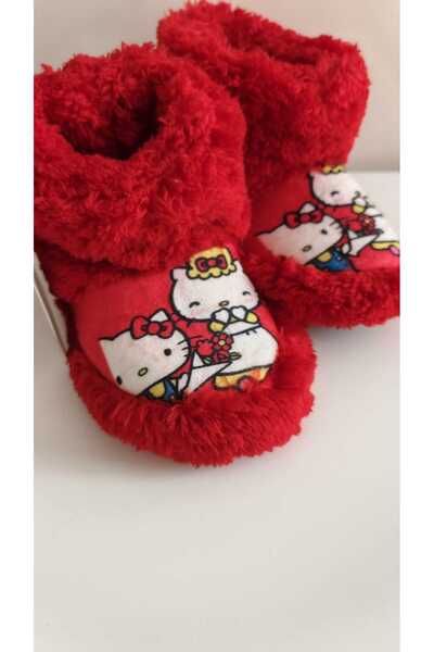 Kirpi My Baby Kumsal Cartoon Hero (Slippers) Girls' Home Boots Non-Slip Sole