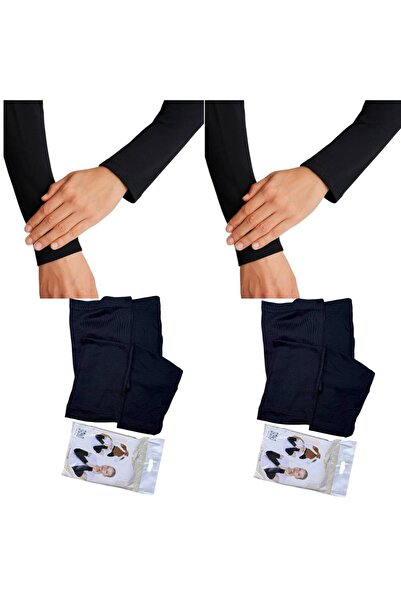 ALDAYER 2-Piece Hijab Sleeves Combed Cotton Prayer Sleeves Kol2908