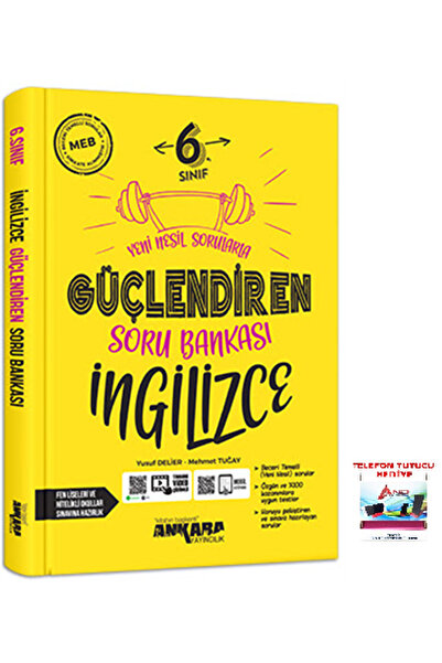 Ankara Yayıncılık 2025-2026 6. Sınıf İngilizce Yeni Nesil Sorularla Güçlendir...