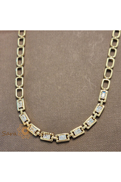 saratremo Colier aur 14 K placat – Calea Diamantelor 45 cm