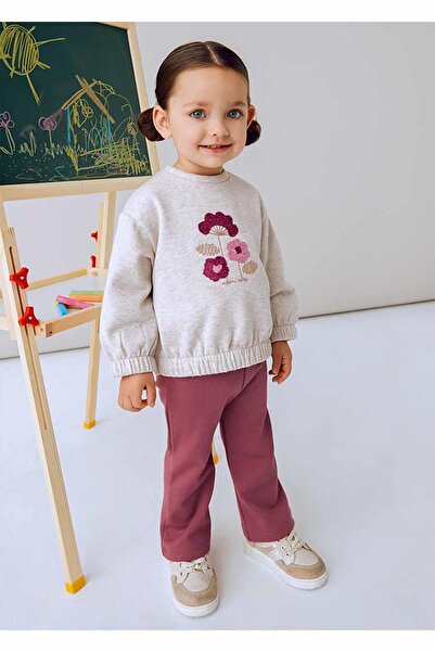 MAYORAL Kışlık Kız Bebek 2'li Sweat Takım - Pembe