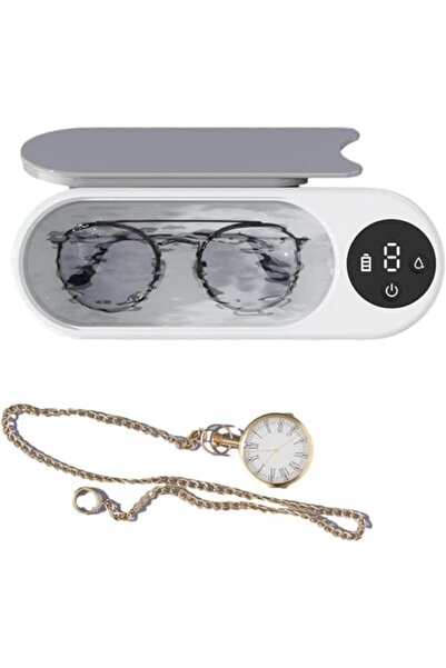 SKY TOUCH SKY-TOUCH Ultrasonic Jewelry Cleaner, Professional 500ml Jewelry Cleaner with 45,000Hz Frequency, Ba