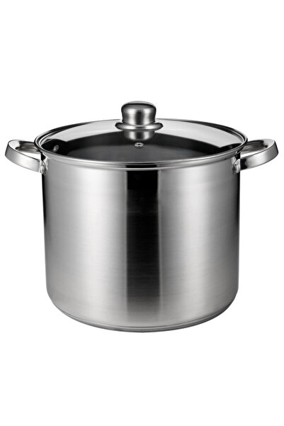 rosberg Cratiță adâncă R51211B34, 34 cm, 21 litri, Inducție, Capac, Oțel inox...