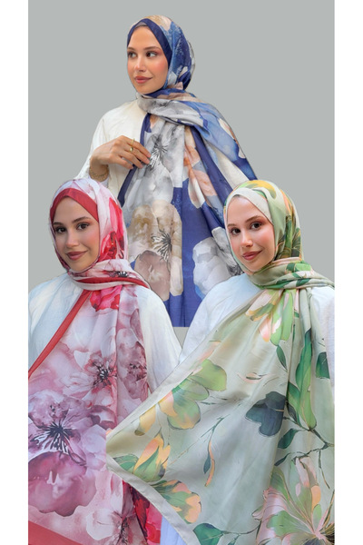 Mira İpek Pamuk Soft Şal Seti 3lü Kutulu Pamuk Soft Şal Hediye Seti