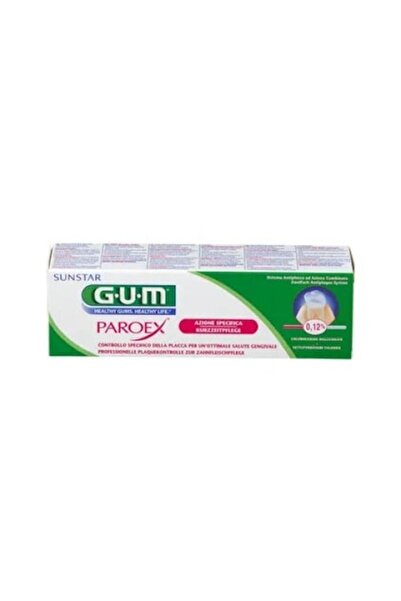 Sunstar GUM Toothpaste with Fluoride, GUM Paroex Intensive Action, Professional Plaque Control, with Chlorhexidi