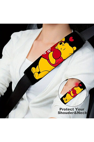 merdümek Pooh emniyet kemeri aksesuarı- emniyet kemeri omuz koruyucu 1 adet