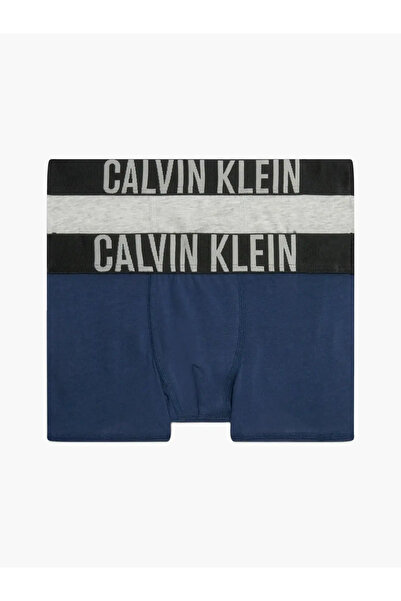 Calvin Klein 2 PACK TRUNKS Erkek Lacivert Boxer Set