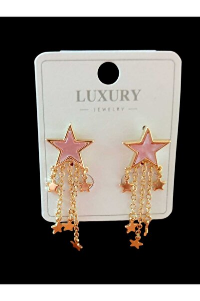Celestia Steel star earrings