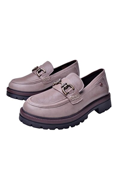 Mammamia Kadın Deri Loafer Ayakkabı D25KA-3195