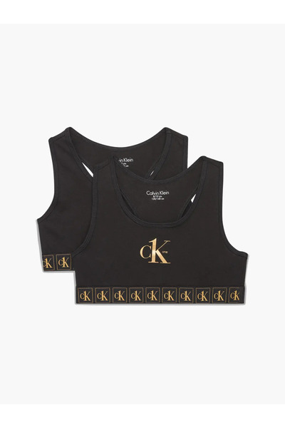 Calvin Klein 2PK BRALETTE Kadın Siyah Bralet