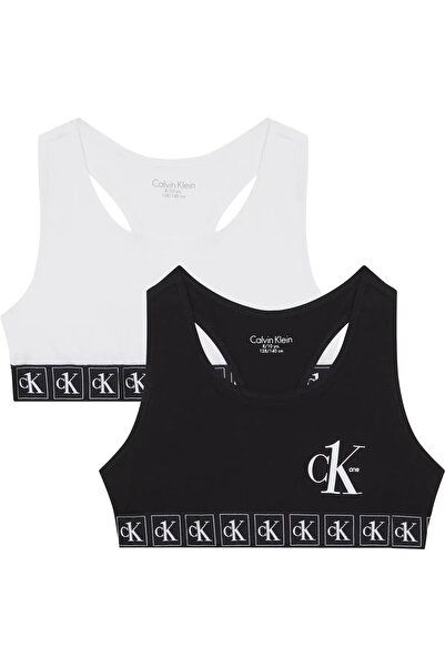 Calvin Klein 2PK BRALETTE Kadın Siyah Bralet