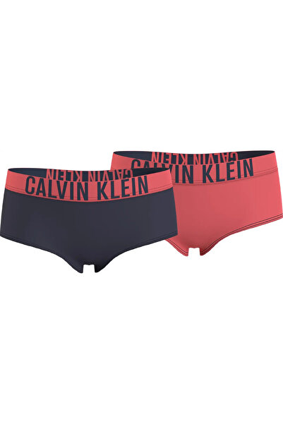 Calvin Klein 2PK SHORTY Kadın Pembe Boxer Set