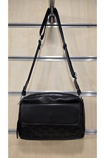 DSN SHOES & BAGS Dsn Double Compartment Zippered Crossbody Women's Shoulder Bag