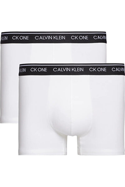 Calvin Klein TRUNK 2PK Erkek Beyaz Boxer Set