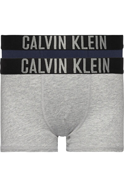Calvin Klein 2 PACK TRUNKS Erkek Lacivert Boxer Set