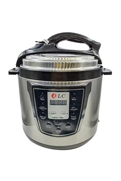 DLC Electric Pressure Cooker – 4L, 800W, Silver/Black