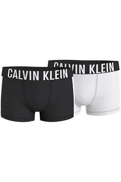 Calvin Klein 2PK TRUNK Erkek Siyah Boxer Set