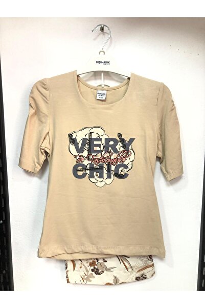 BİŞIMARIK KİDS Bi̇ Şimarik Linen Top and Bottom Set