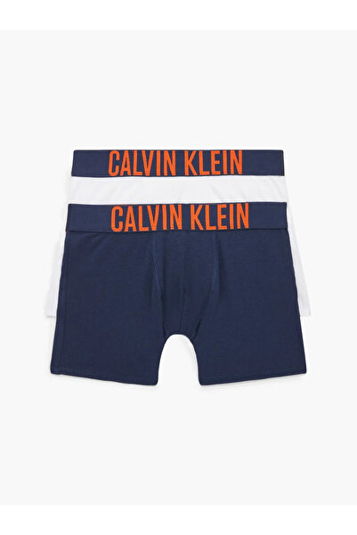 Calvin Klein 2PK BOXER BRIEF Erkek Lacivert Boxer Set