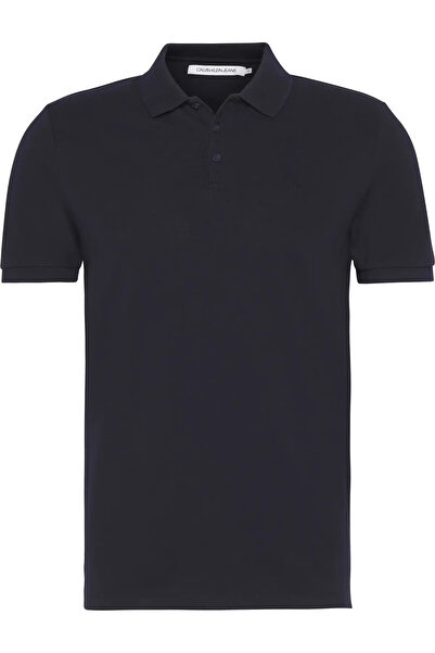 Calvin Klein CORE PIQUE SLIM POLO Erkek Siyah Polo T-Shirt