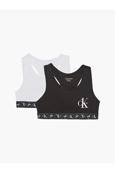 Calvin Klein 2PK BRALETTE Kadın Siyah Bralet