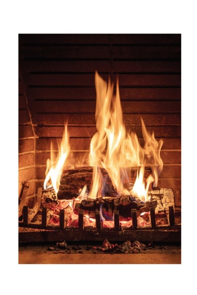 KAYABEY HOME Modern Design Frame Appearance Mdf Tabletop Fire Fireplace Flame