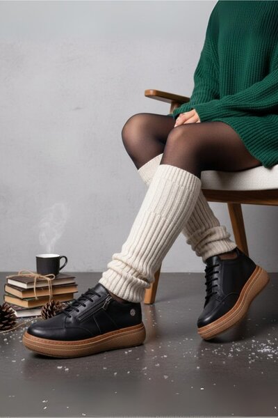 Mammamia D25KA-145 Kadın Deri Ayakkabı