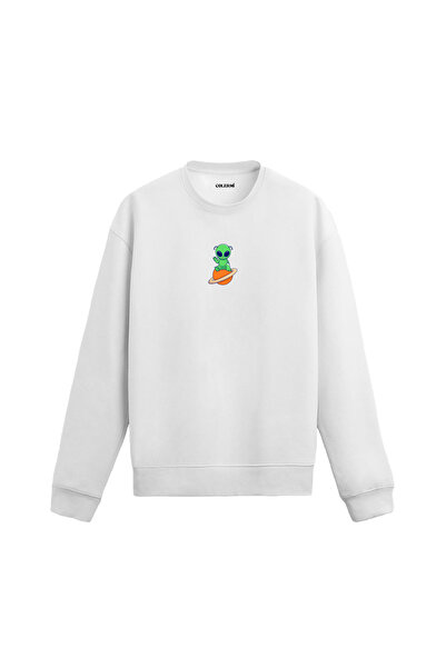 Colermi سترة رياضية بتصميم كائن فضائي على الكوكب