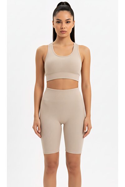 YORULMAZ İkili Crop Taytlı Takım