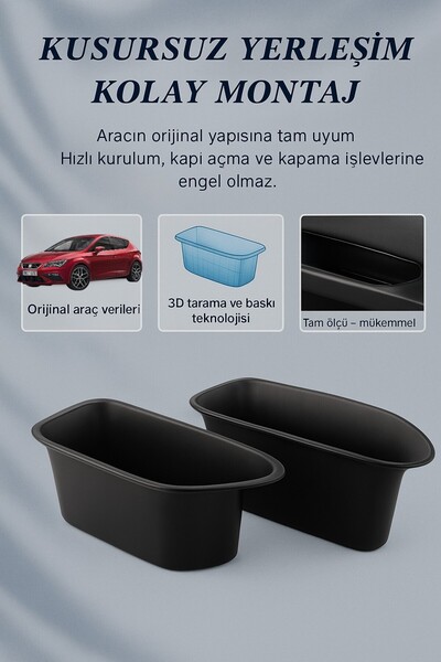 otocartech Seat Leon Araca Özel Kapı içi Aksesuar