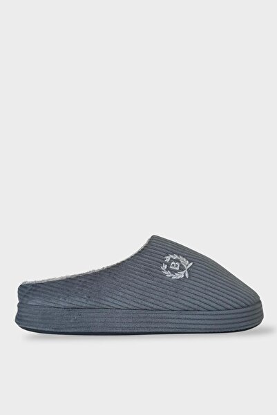 Liger Men's Lightweight Non-Slip Sole House Slippers Panduf Füme
