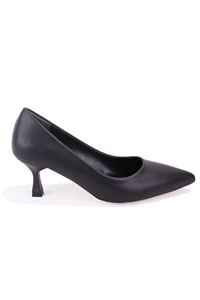 DAGOSTER Dza07-388499 Black Stiletto Heeled Women's Shoes