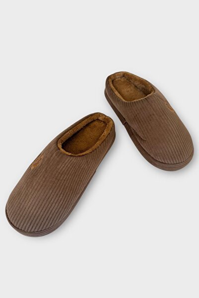 Liger Чоловічі легкі домашні капці з нековзною підошвою КОРИЧНЕВІ