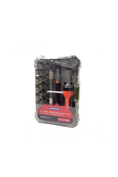 Heinner Ratchet screwdriver set, 35 pieces, PCSS 019
