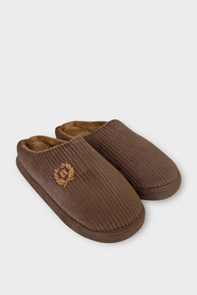 Liger Чоловічі легкі домашні капці з нековзною підошвою КОРИЧНЕВІ