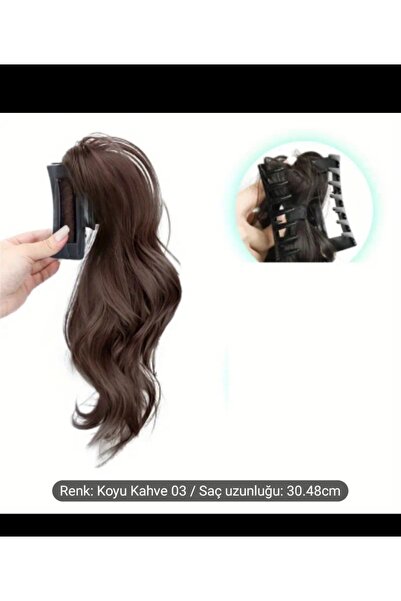 Handmade peruk tepelik at kuyrugu saç fiber ısıya dayanıklı 1.sınıf tak çık p...