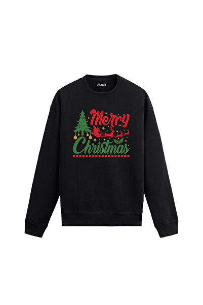 Colermi سويت شيرت عيد الميلاد المجيد على شكل شجرة الصنوبر