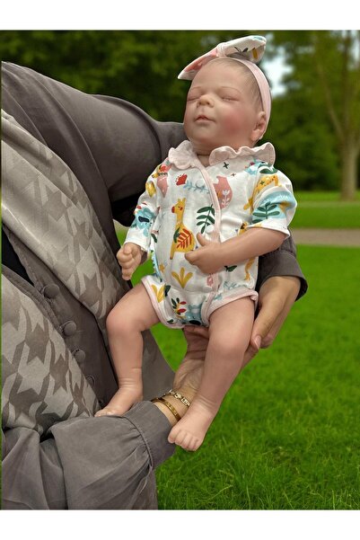 YILDIRIM OYUNCAK 43 Cm Aksesuarlı Gerçekçi Bebek %100 Silikon Yumuşak Doku Aksesuarlı Bebek-Soft Yumuşak Gerçek Bebek