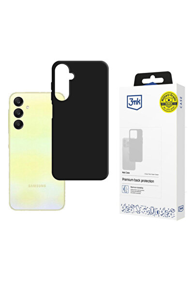 3MK Θήκη Husa Samsung Galaxy A26 5G premium ματ, μαύρη