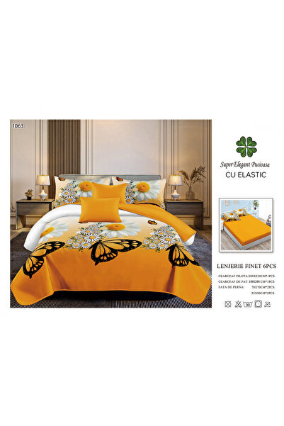 FIONNA.RO Lenjerie Din Finet Cu Elastic - Flori De Musetel