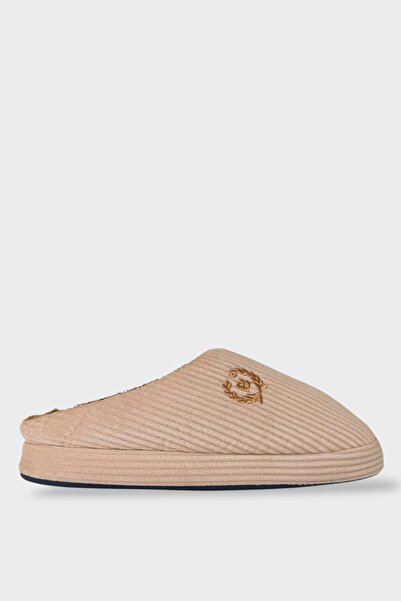 Liger Men's Lightweight Non-Slip Sole House Slippers Panduf Bej