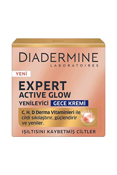 Diadermine Expert Active Glow Gece Kremi 50 ml