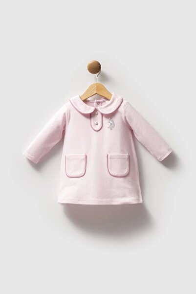 candar U.S. Polo Assn. Rochie Usb2740 roz