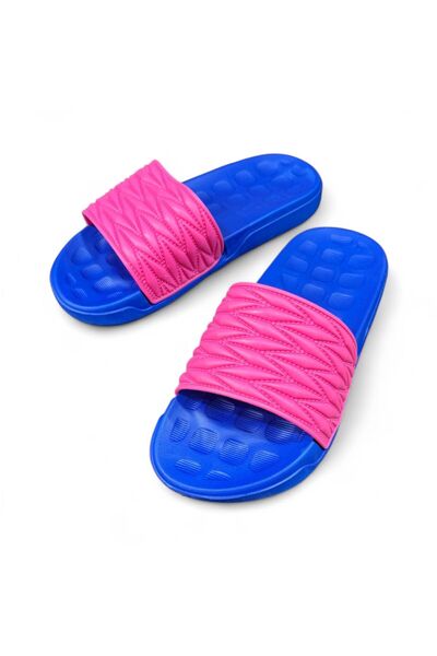 İpek Modaipek Women's Colorful Light Sole Non-Slip Daily Beach Pool Banyp Balcony Slippers